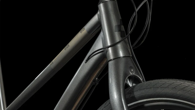 Cube Hyde Cityrad Trapeze 28" graphite´n´black