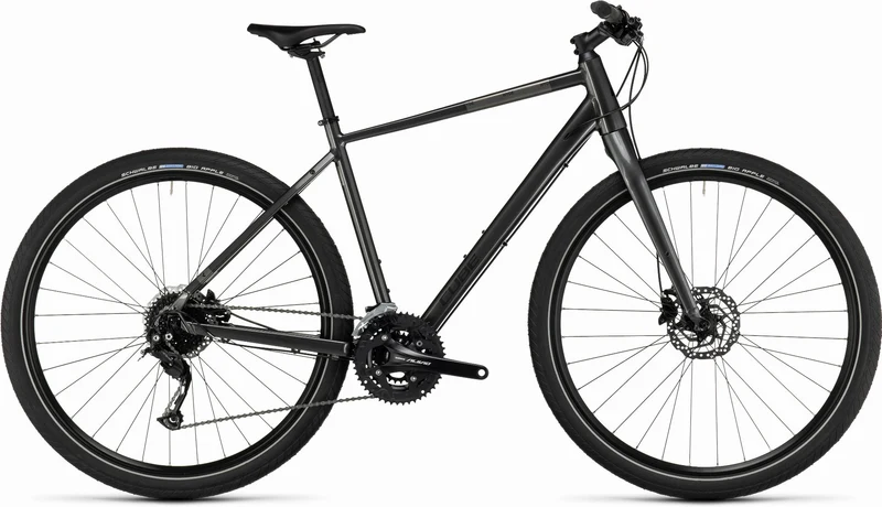 Cube Hyde Cityrad Diamant 28" graphite´n´black