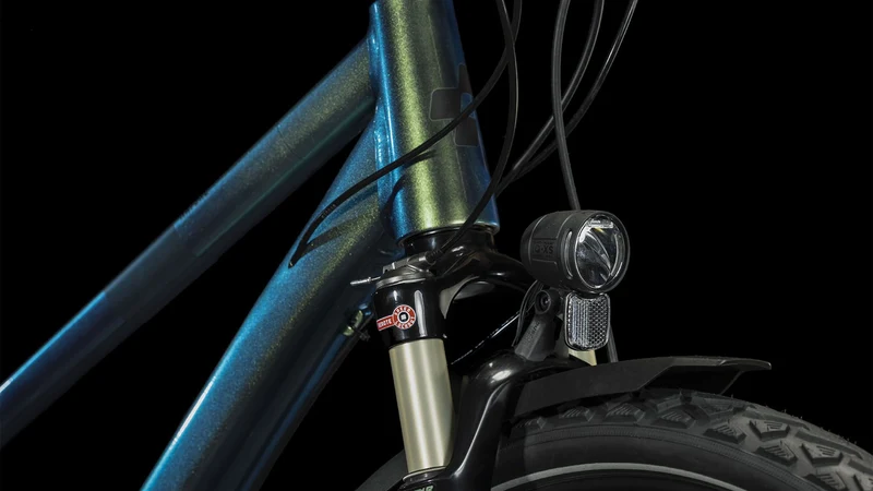 Cube Nature EXC Allroad Trekkingrad Trapeze 28" verde´n´black