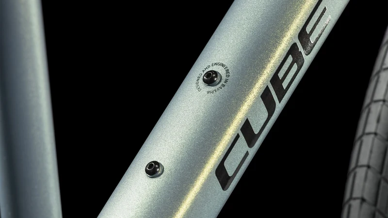 Cube Hyde Pro Cityrad Trapeze 28" metalgreen´n´black