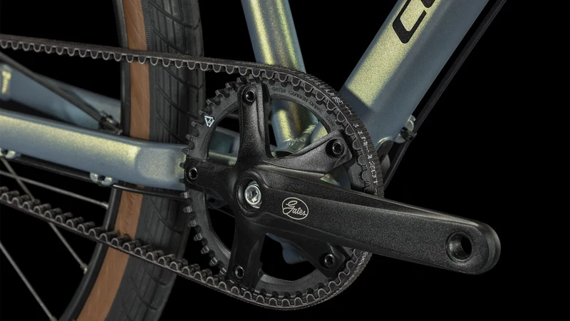 Cube Hyde Pro Cityrad Trapeze 28" metalgreen´n´black