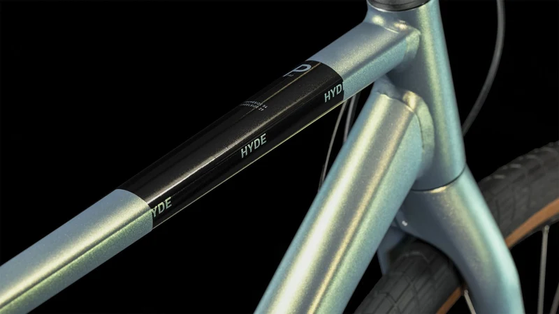 Cube Hyde Pro Cityrad Diamant 28" metalgreen´n´black