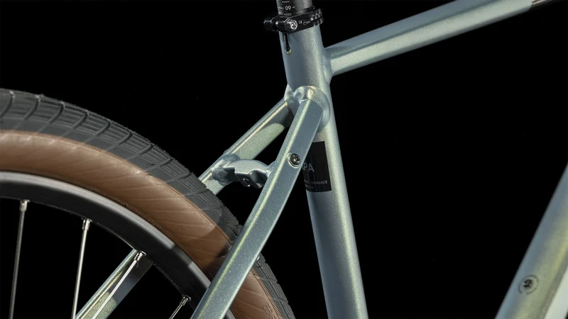 Cube Hyde Pro Cityrad Diamant 28" metalgreen´n´black