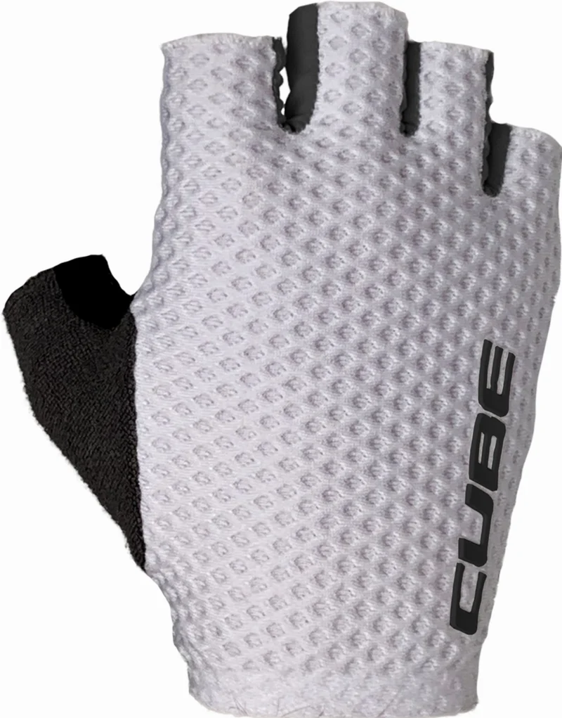 Cube Race Handschuhe kurz white