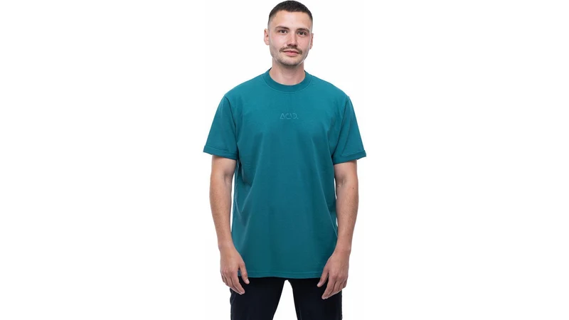 Acid Organic T-Shirt Classic Logo blue