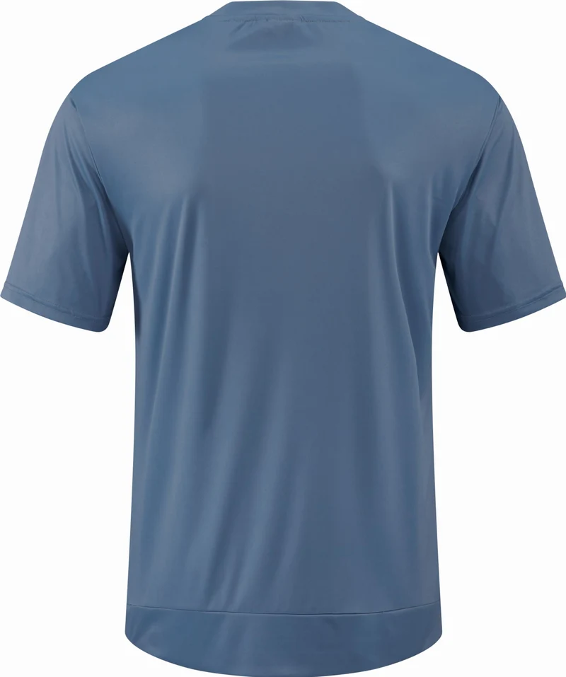 Cube ATX Rundhalstrikot TECH Kurzarm smoke blue