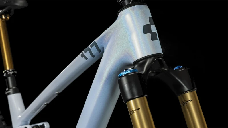 Cube Stereo One77 C:68X SLT MTB-Fully 29" flashwhite´n´grey