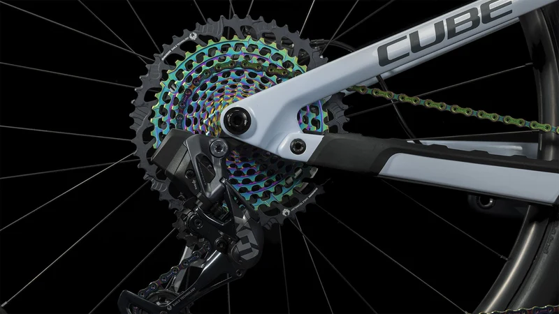 Cube Stereo One77 C:68X SLT MTB-Fully 29" flashwhite´n´grey