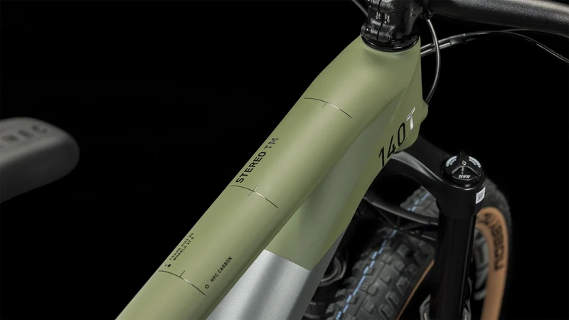 Cube Stereo 140 HPC Rookie MTB-Fully 27,5" flashgrey´n´olive