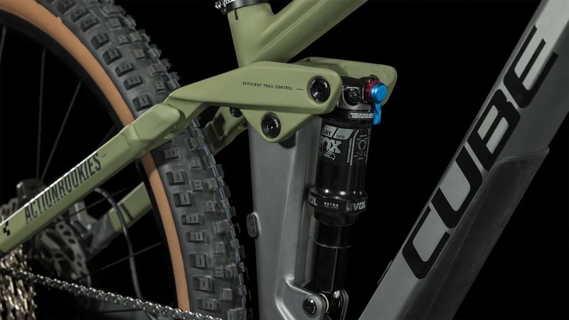 Cube Stereo 140 HPC Rookie MTB-Fully 27,5" flashgrey´n´olive