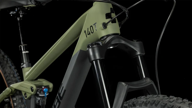 Cube Stereo 140 HPC Rookie MTB-Fully 27,5" flashgrey´n´olive
