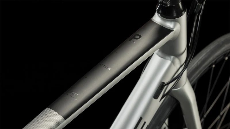 Cube Attain Pro Rennrad Diamant 28" silver´n´orange
