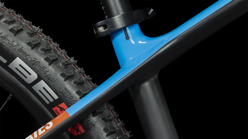 Cube Elite C:62 SLX Rookie MTB-Hardtail Diamant carbon´n´blue´n´red