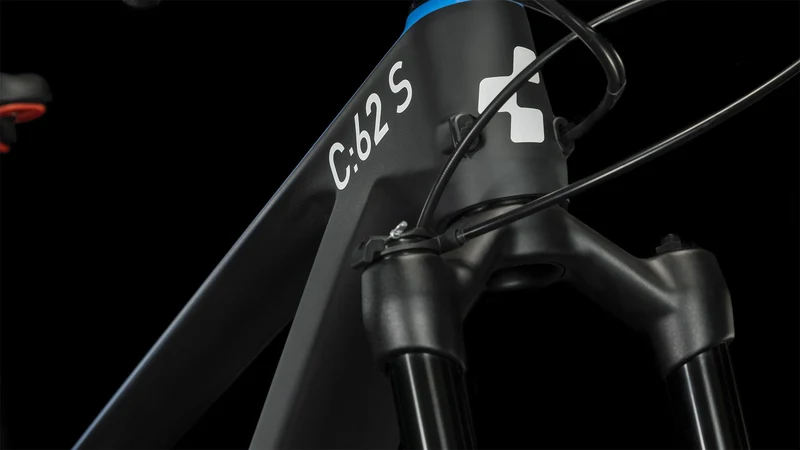 Cube Elite C:62 SLX Rookie MTB-Hardtail Diamant carbon´n´blue´n´red
