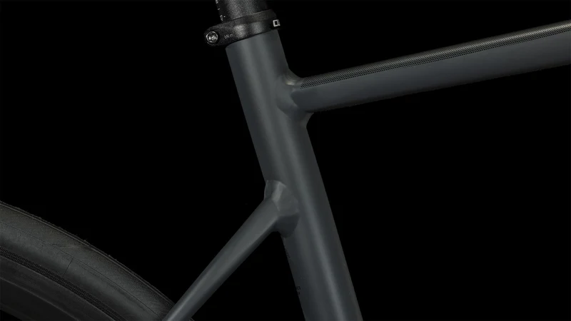 Cube Attain SLX Rennrad Diamant 28" grey´n´black