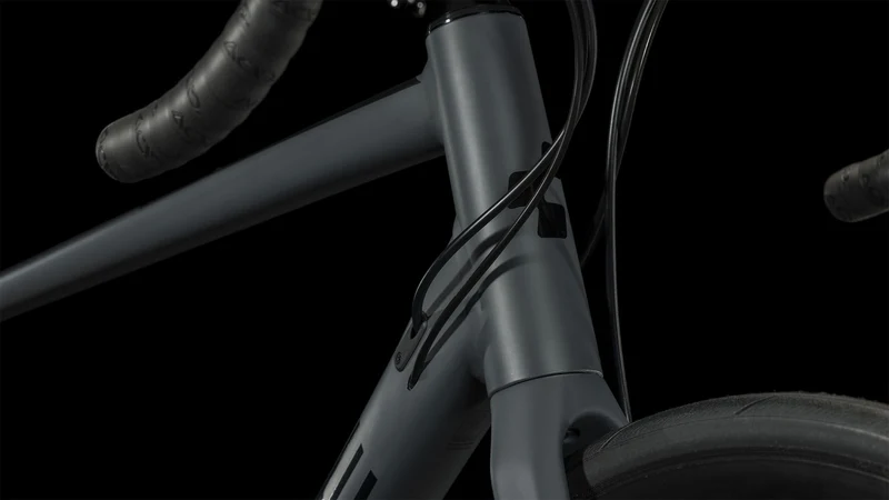 Cube Attain SLX Rennrad Diamant 28" grey´n´black