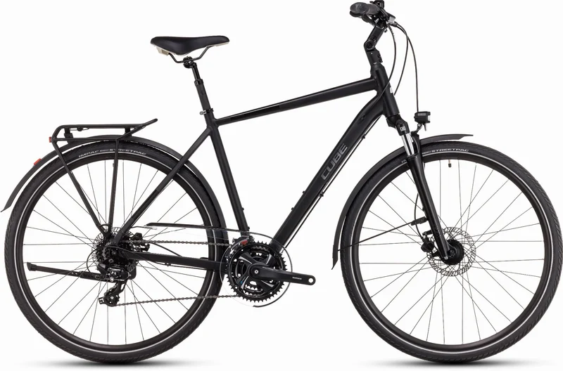 Cube Touring One Trekkingrad Diamant 28" black´n´metal