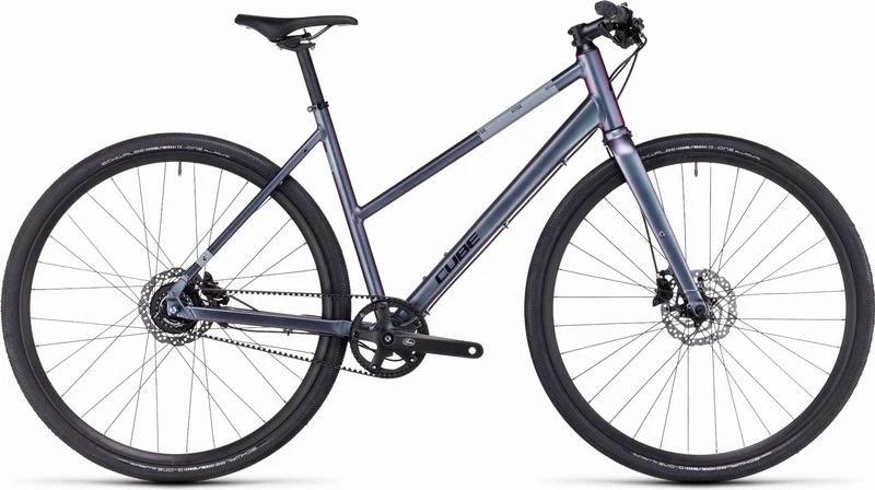 Cube Hyde Race Cityrad Trapeze 28" galactic´n´black