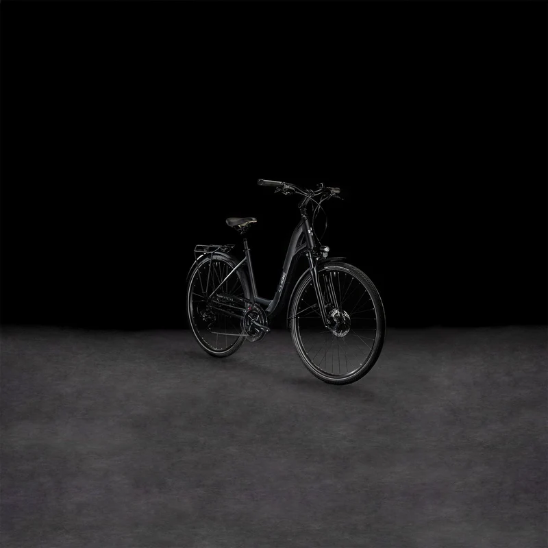 Cube Touring One Trekkingrad Easy Entry 28" black´n´metal