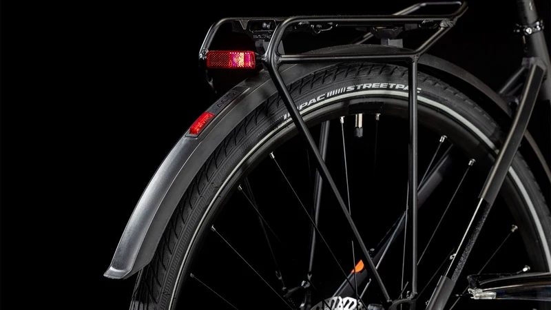 Cube Touring One Trekkingrad Easy Entry 28" black´n´metal