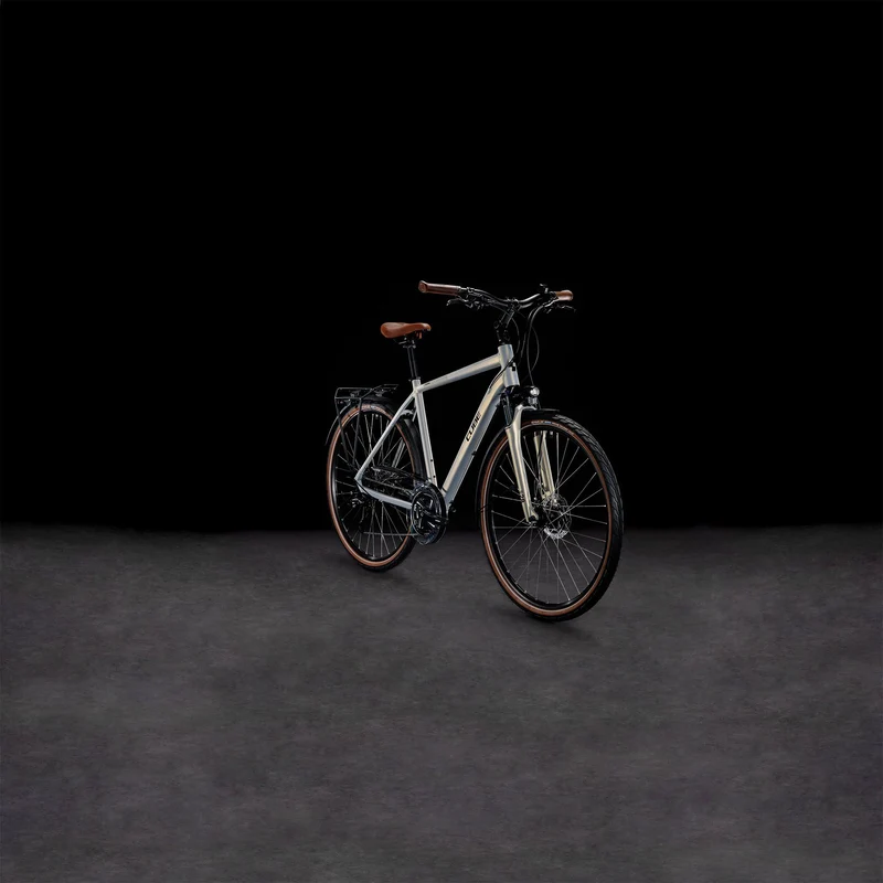 Cube Touring Pro Trekkingrad Diamant 28" pearlysilver´n´black