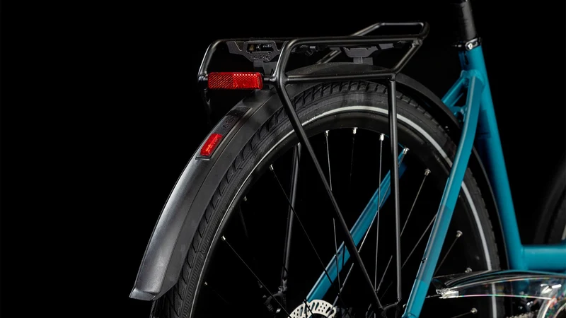 Cube Touring One Trekkingrad Easy Entry 28" metalpetrol´n´green