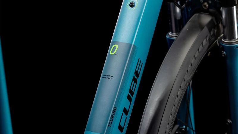 Cube Touring One Trekkingrad Easy Entry 28" metalpetrol´n´green