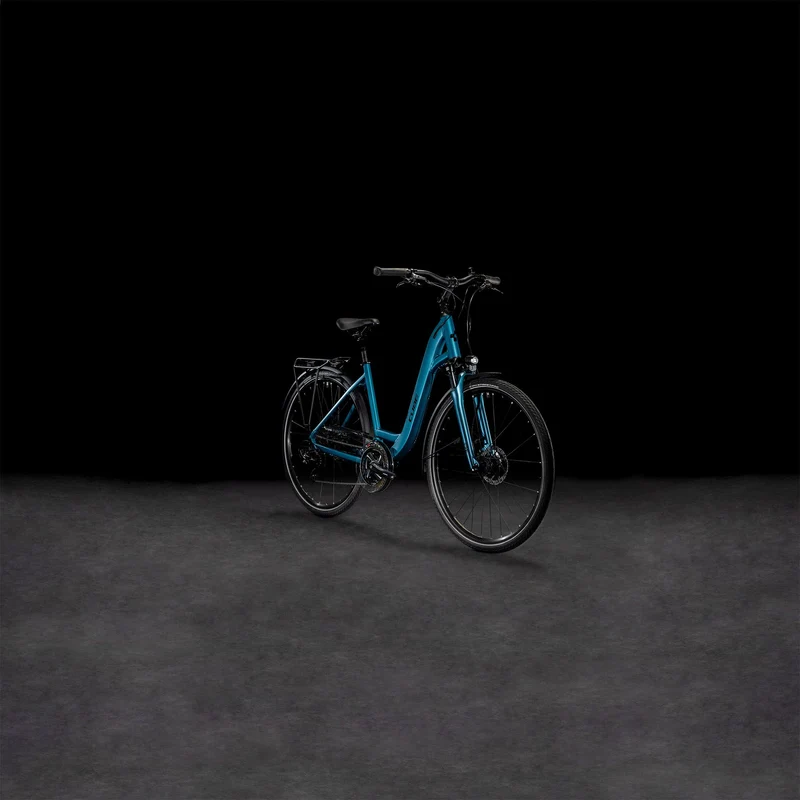 Cube Touring One Trekkingrad Easy Entry 28" metalpetrol´n´green