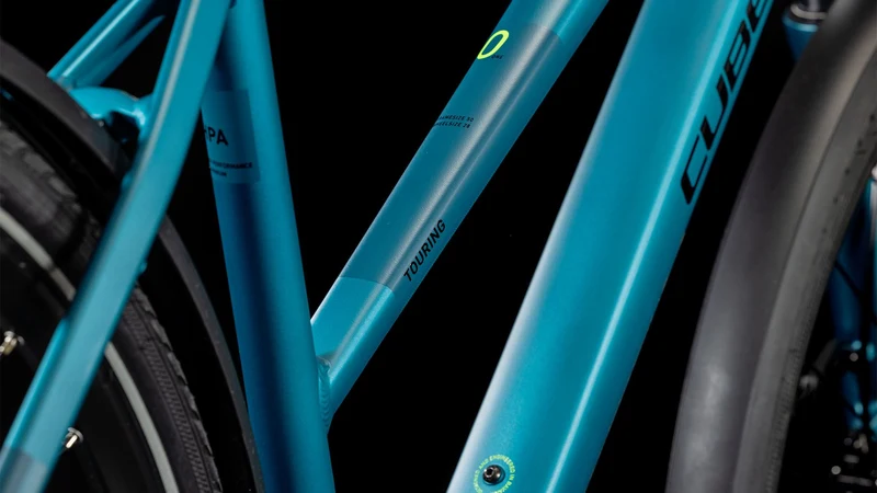 Cube Touring One Trekkingrad Trapeze 28" metalpetrol´n´green