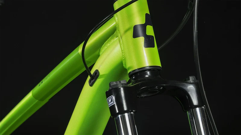 Cube Aim MTB-Hardtail Diamant mistygreen´n´black