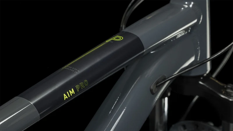 Cube Aim Pro MTB-Hardtail Diamant grey´n´flashyellow