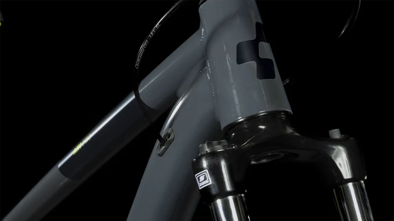 Cube Aim Pro MTB-Hardtail Diamant grey´n´flashyellow