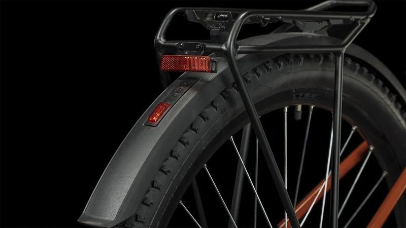Cube Aim Allroad MTB-Hardtail Diamant brickred´n´black