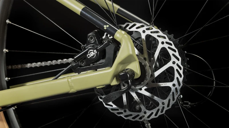 Cube Aim Race MTB-Hardtail Diamant olive´n´black