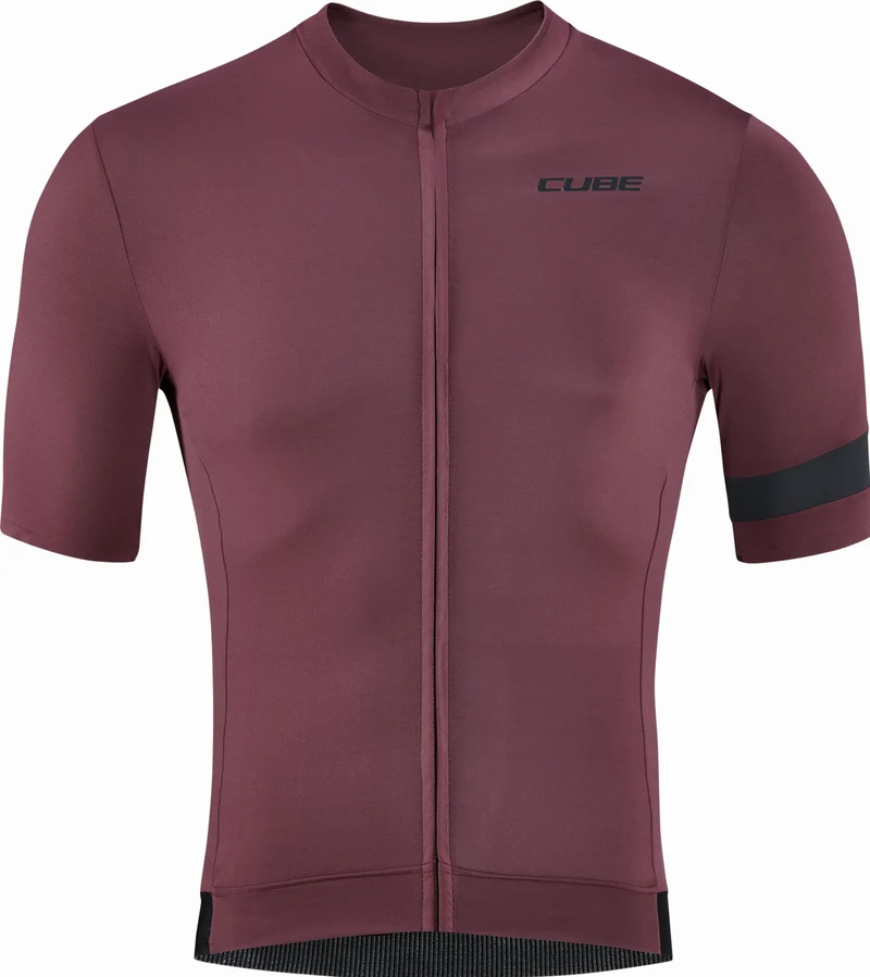Cube Blackline Trikot Kurzarm dark red