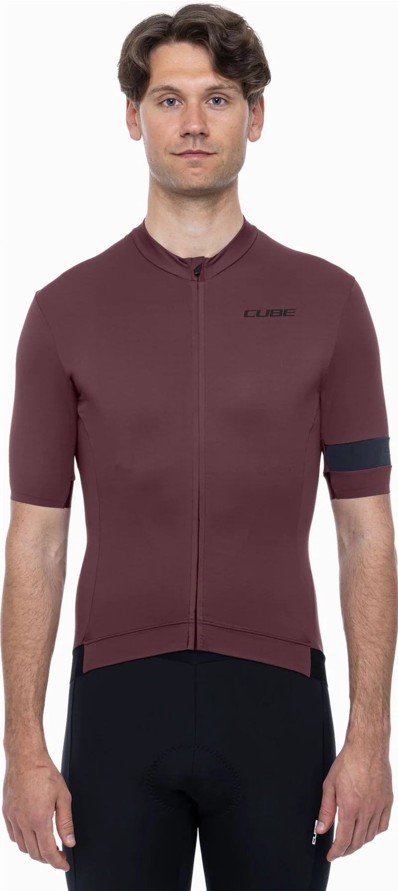 Cube Blackline Trikot Kurzarm dark red