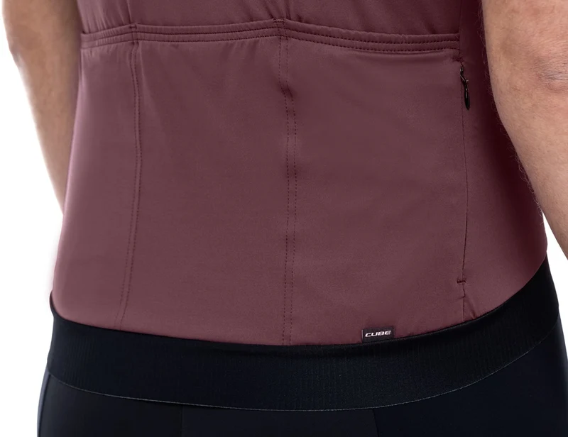 Cube Blackline Trikot Kurzarm dark red