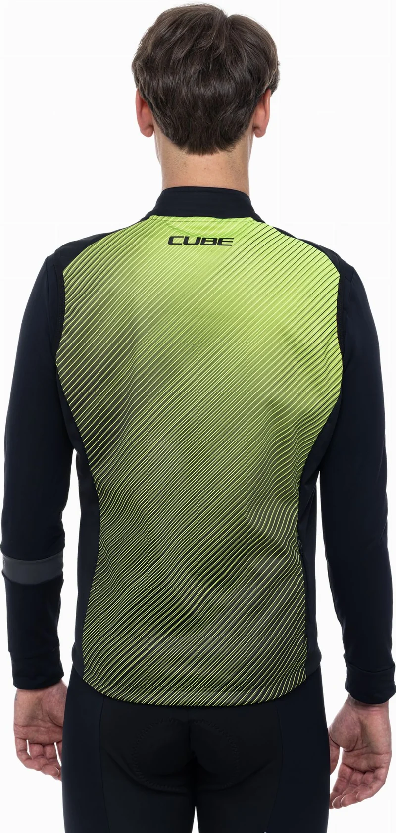 Cube Blackline Softshellweste Safety black´n´neon yellow