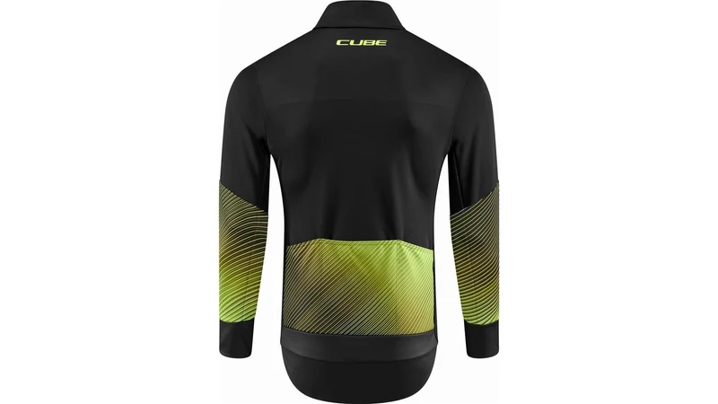 Cube Blackline Softshelljacke Safety black´n´neon yellow