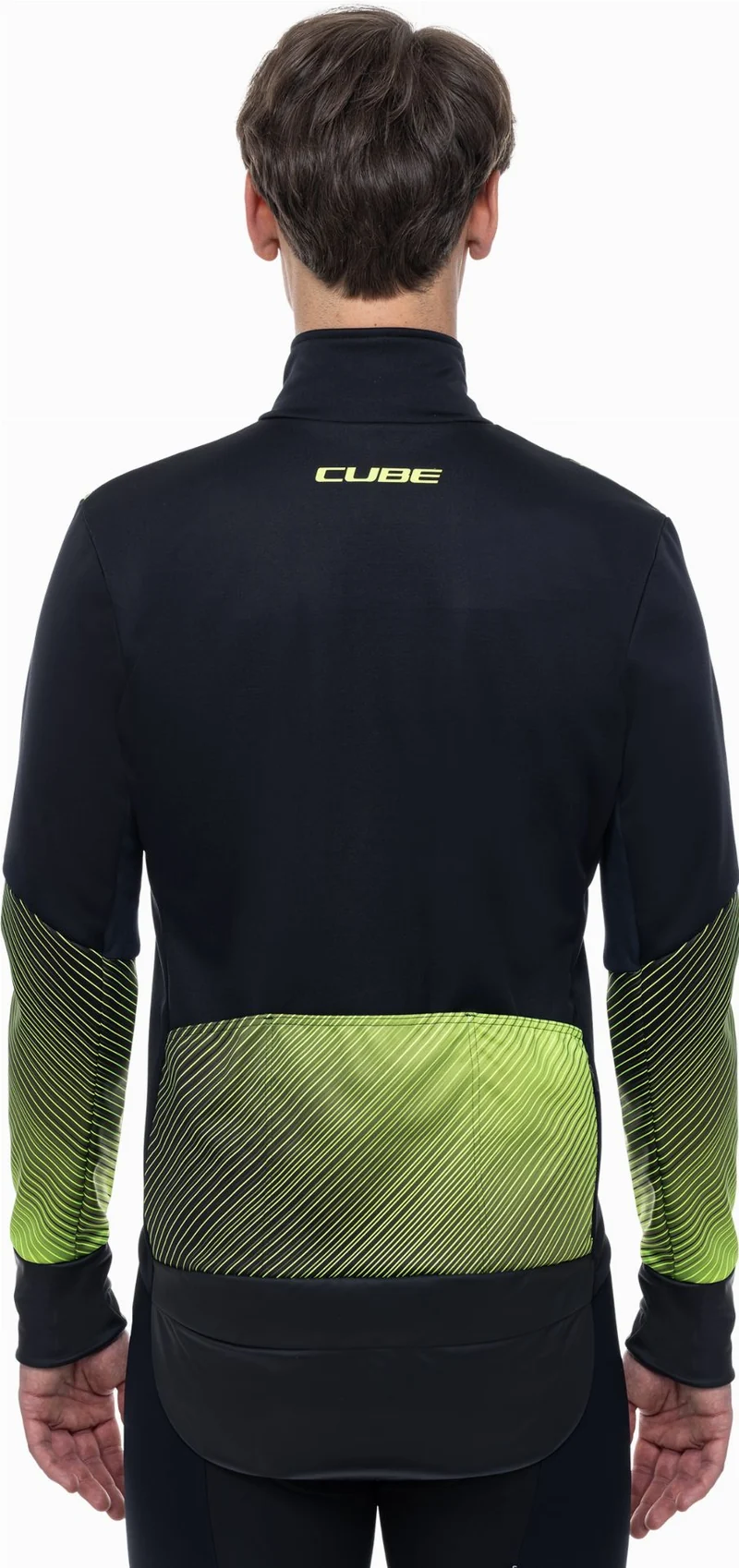 Cube Blackline Softshelljacke Safety black´n´neon yellow