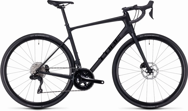 Cube Attain GTC SLX Rennrad Diamant 28" carbon´n´black