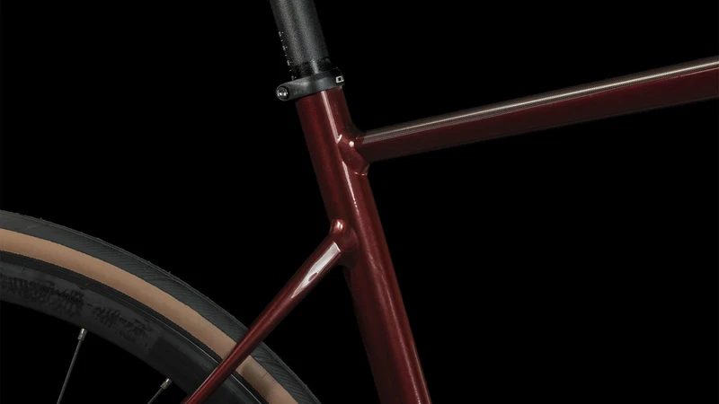 Cube Attain SLX Rennrad Diamant 28" deepred´n´red