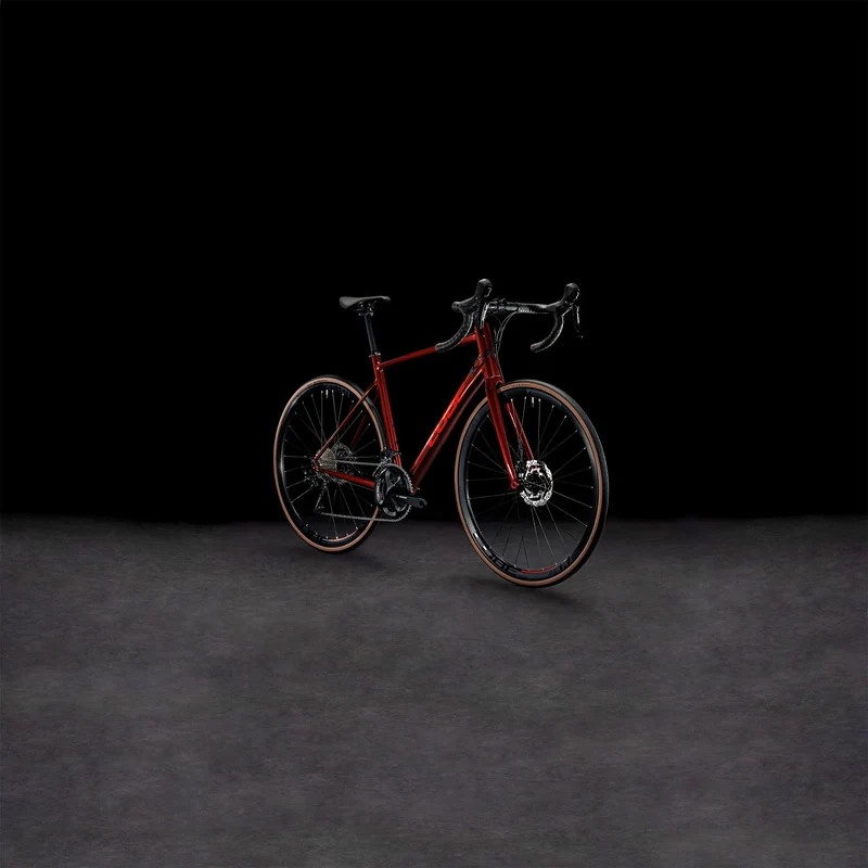 Cube Attain SLX Rennrad Diamant 28" deepred´n´red