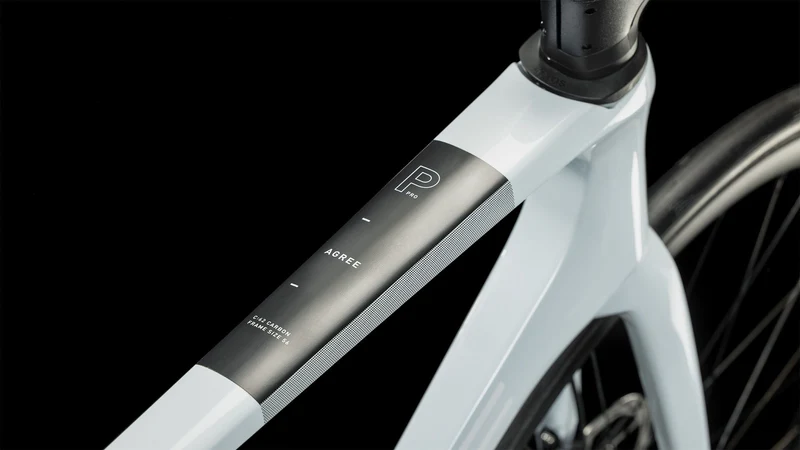 Cube Agree C:62 Pro Rennrad Diamant 28" white´n´orange