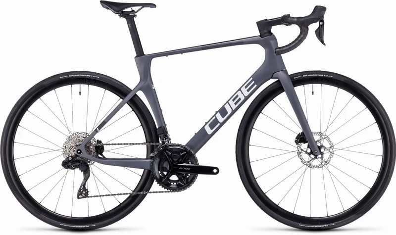 Cube Agree C:62 Rennrad Diamant 28" grey´n´black
