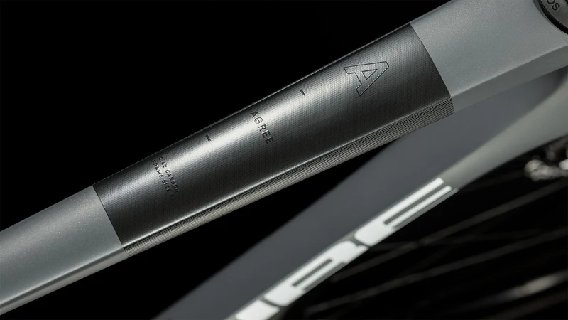 Cube Agree C:62 Rennrad Diamant 28" grey´n´black