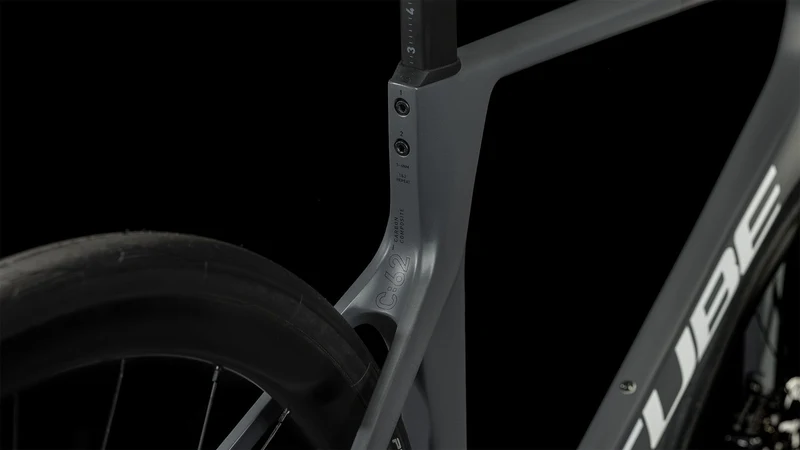 Cube Agree C:62 Rennrad Diamant 28" grey´n´black