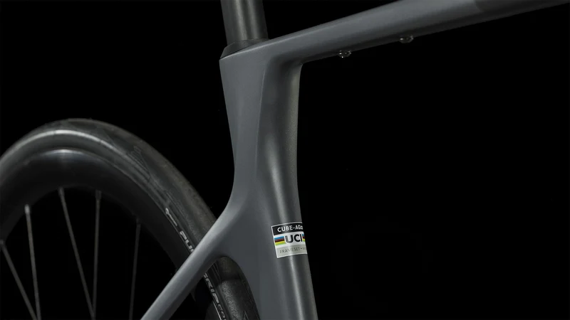 Cube Agree C:62 Rennrad Diamant 28" grey´n´black