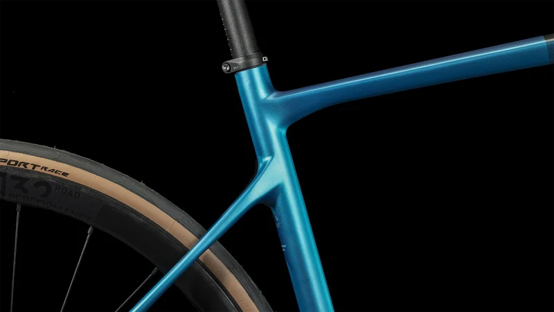 Cube Attain GTC SLX Rennrad Diamant 28" frozenteal´n´black