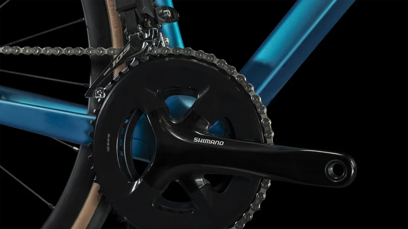 Cube Attain GTC SLX Rennrad Diamant 28" frozenteal´n´black